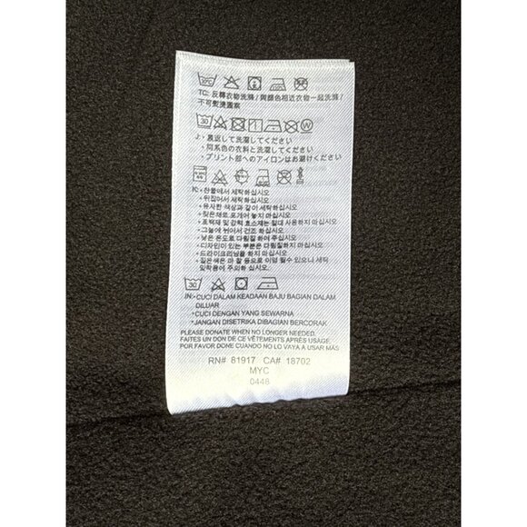 Jordan Brand Youth Boys M Black Fleece Lined Hooded Jacket Full Zip Jumpman Logo - Picture 9 of 9